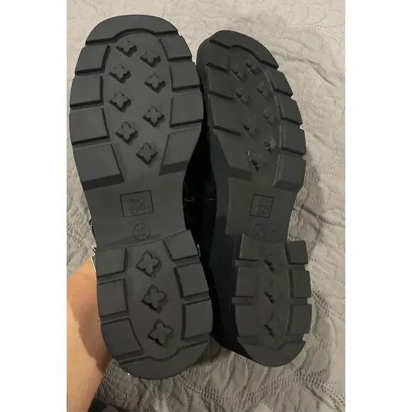 No Boundaries Mary Jane Memory Foam Black Women’s 10 New - Picture 5 of 5